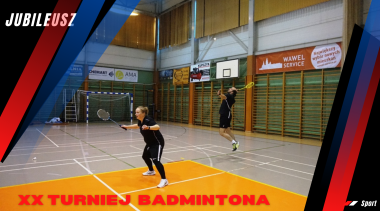 XX  Otwarte Mistrzostwa Małopolskiego TKKF w badmintonie „o Złotą  Rakietkę” 20.11.2021