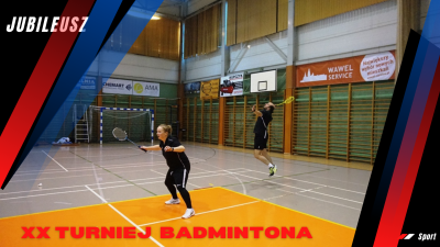 XX  Otwarte Mistrzostwa Małopolskiego TKKF w badmintonie „o Złotą  Rakietkę” 20.11.2021