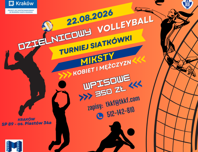 Turniej siatkówki Dzielnicowy Vollayball MIXTY