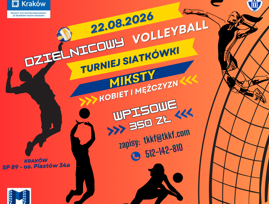 Turniej siatkówki Dzielnicowy Vollayball MIXTY